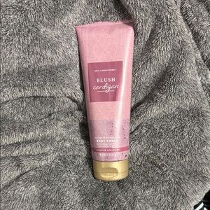 Bath & Body Works Blush Cardigan Body Cream - Pink & Gold Cap